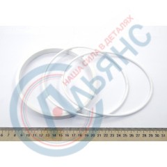 Комплект колец под гильзу ЯМЗ (1 гильза 3 кольца) 236-1004003 силикон